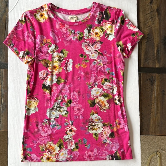 L’angence pink Ressi short sleeve tee - Picture 4 of 4